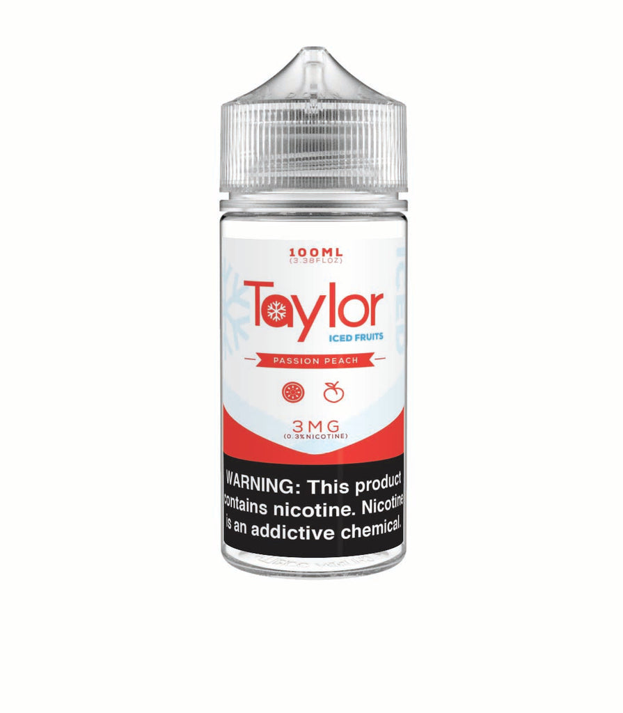 Passion Peach ICED 100ml - Taylor Fruits
